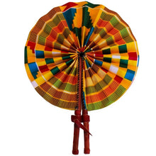 Load image into Gallery viewer, African Ankara Folding Fans
