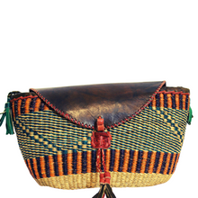 Load image into Gallery viewer, Naba Leather-Flap Bag
