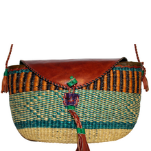 Load image into Gallery viewer, Naba Leather-Flap Bag