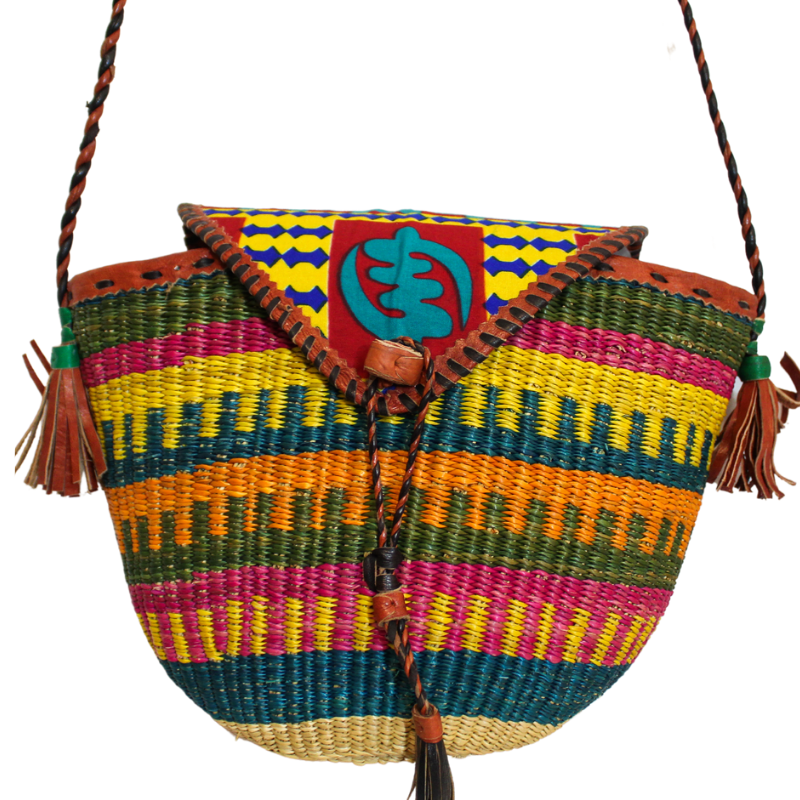 Ankara-Flap Bag